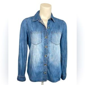 Jean styles button down shirt